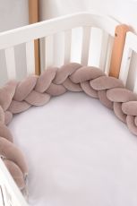 Бампер-коса Baby Veres Mokko 120*15